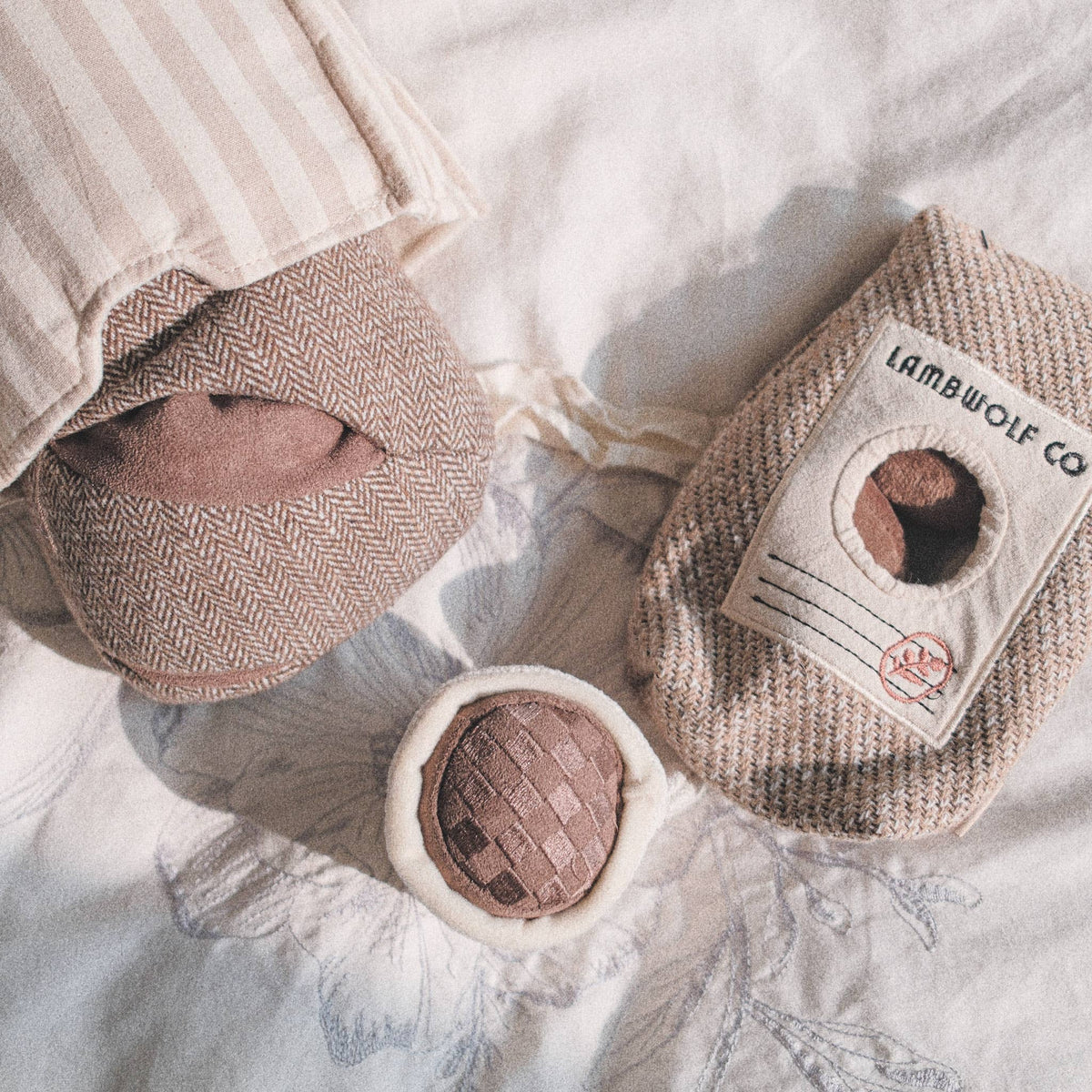 Espresso Pop Enrichment Dog Toy