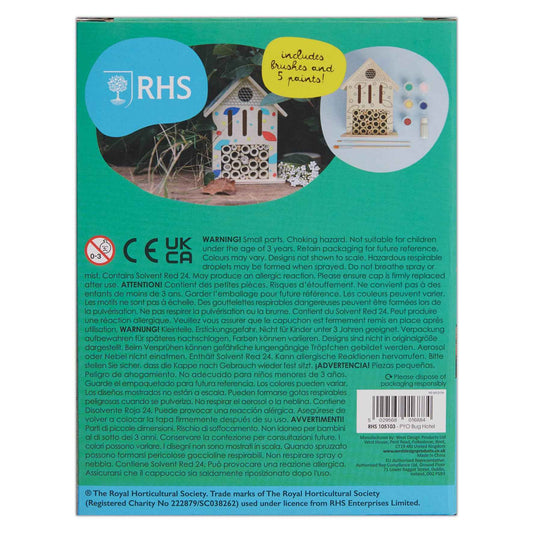 RHS Paint Your Own Bug Hotel Kit