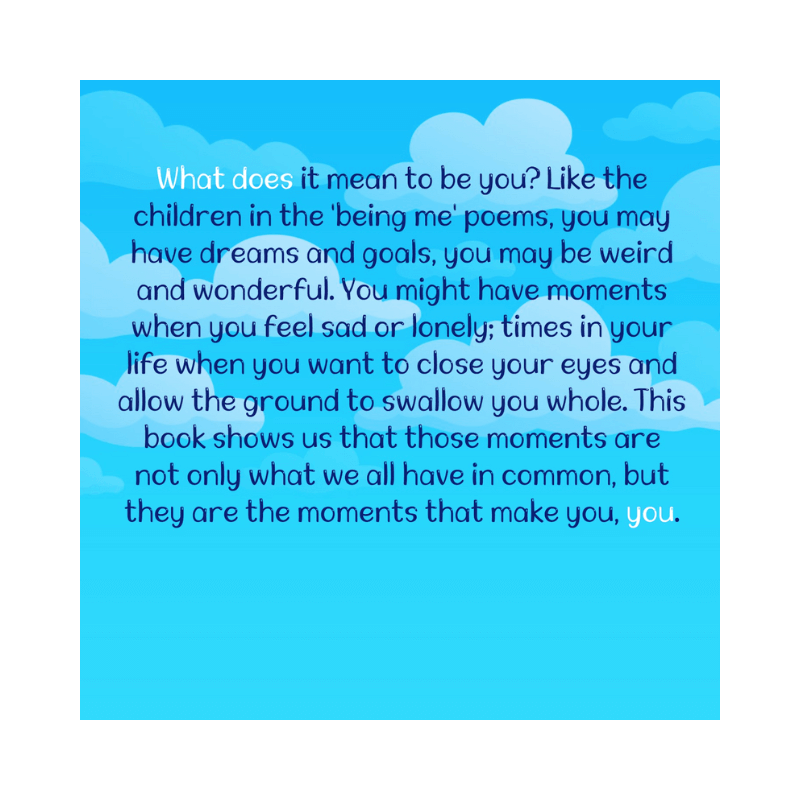 Being Me Educational Poems for Kids – Mental Health & Emotions