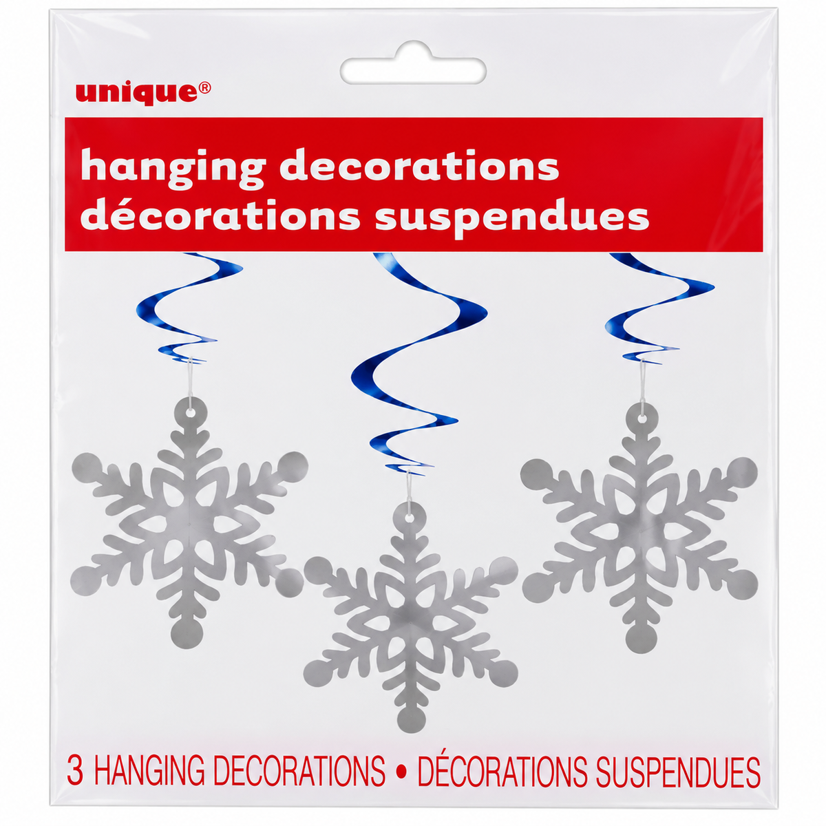 Hanging Snowflakes Pk3