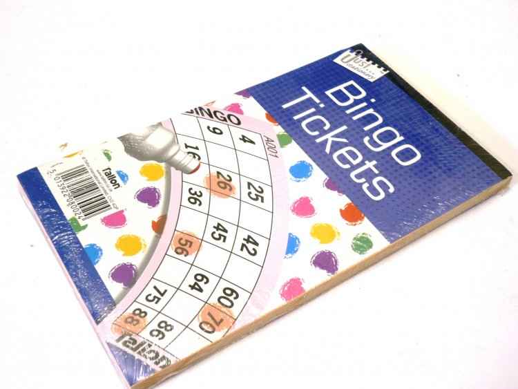 Bingo Ticket Book