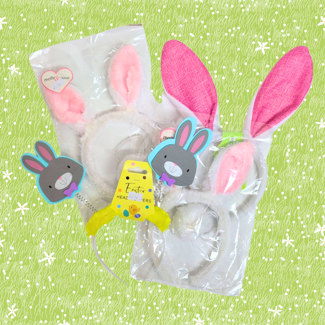 Assorted Easter Headbands Pk4