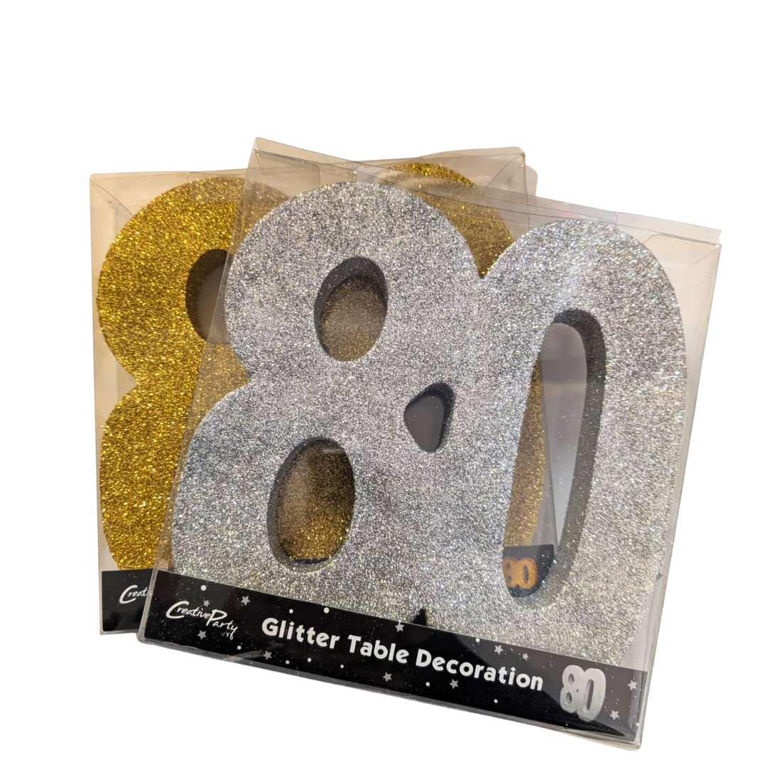 Glitter Table Decoration Number 80
