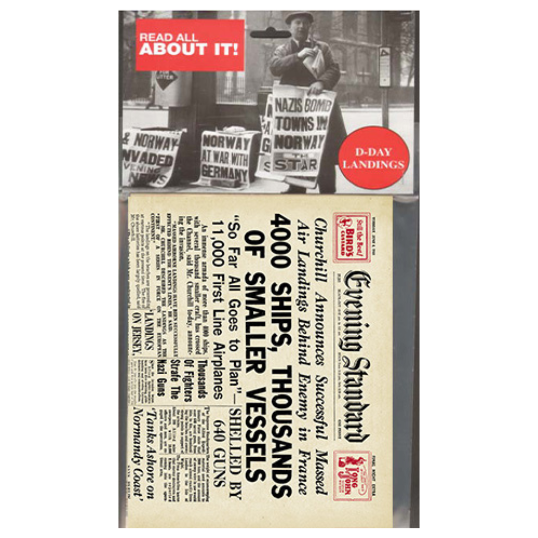 D Day Landings Newspaper
