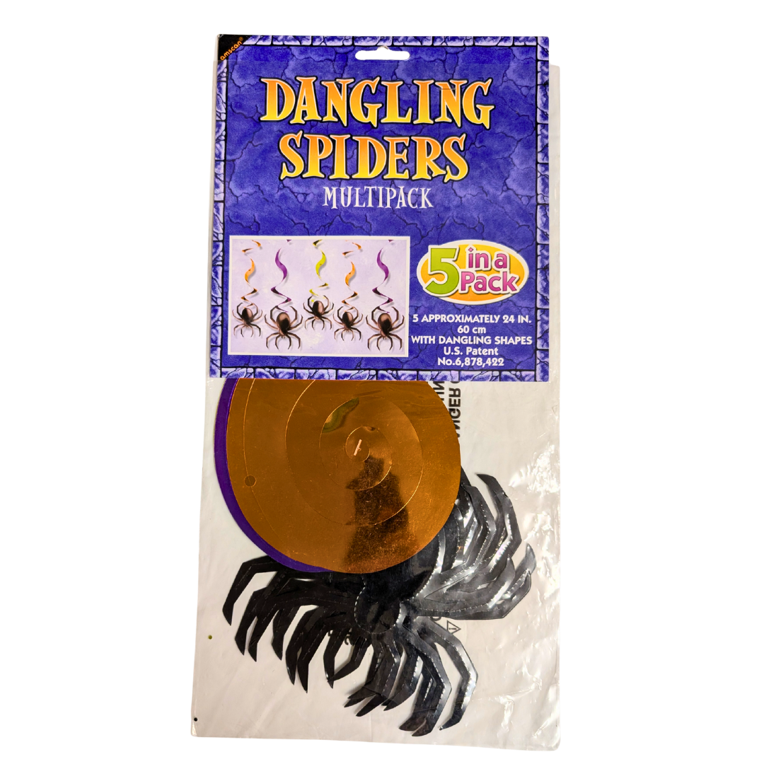 Halloween Decoration - Dangling Spiders