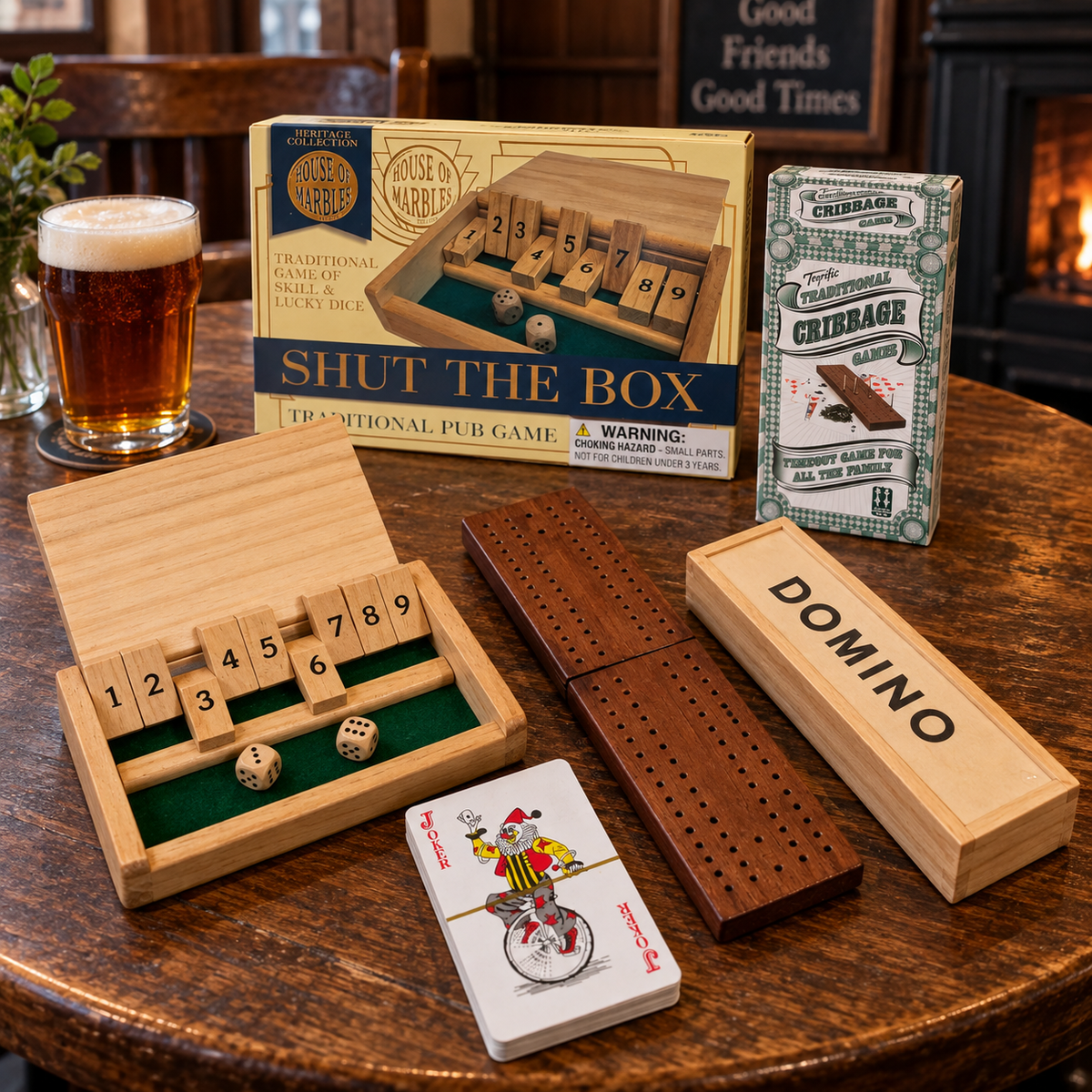 Down The Pub Games