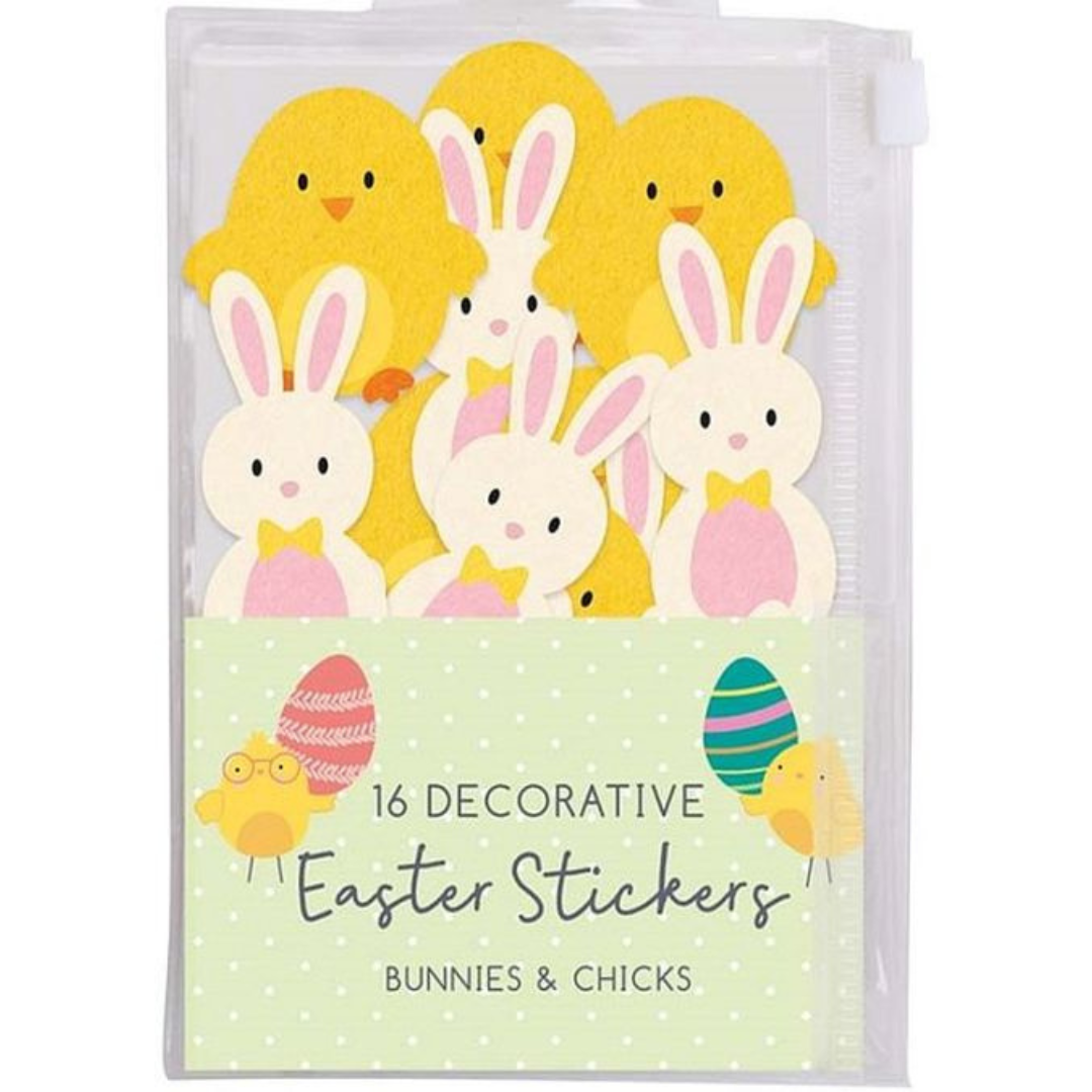 Easter Felt Stickers - Bunnies & Chicks