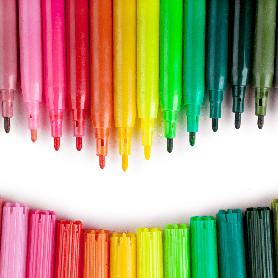 Felt Tip Pens Set - Blue Rain Activity Store