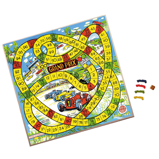 Grand Prix Racing Board Game