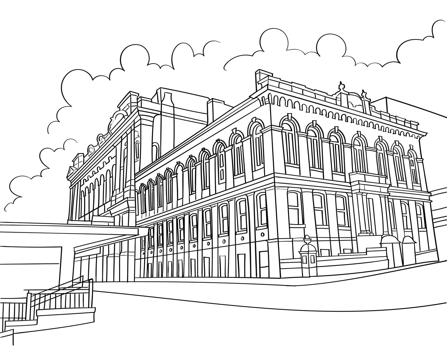 Huddersfield Colouring Book (A4)