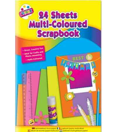 Multicoloured Scrapbooks Pk6