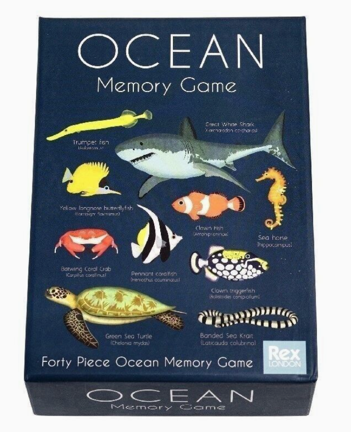 Ocean Memory Match Game