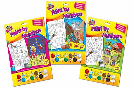 Paint By Numbers Trio