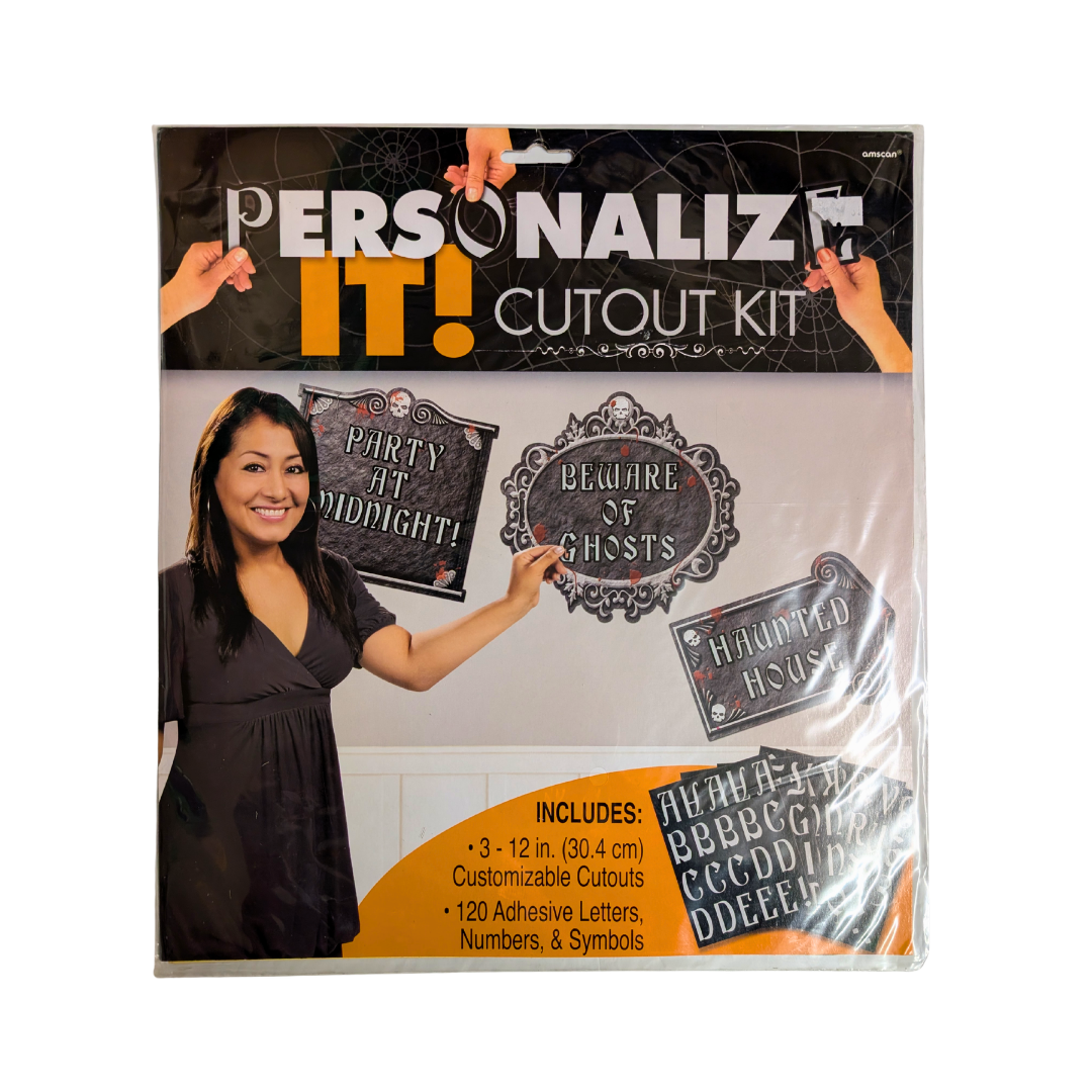 Personalise Sign Cut Out Kit