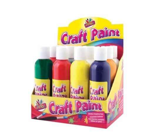 Primary Colour Poster Paints Pk12