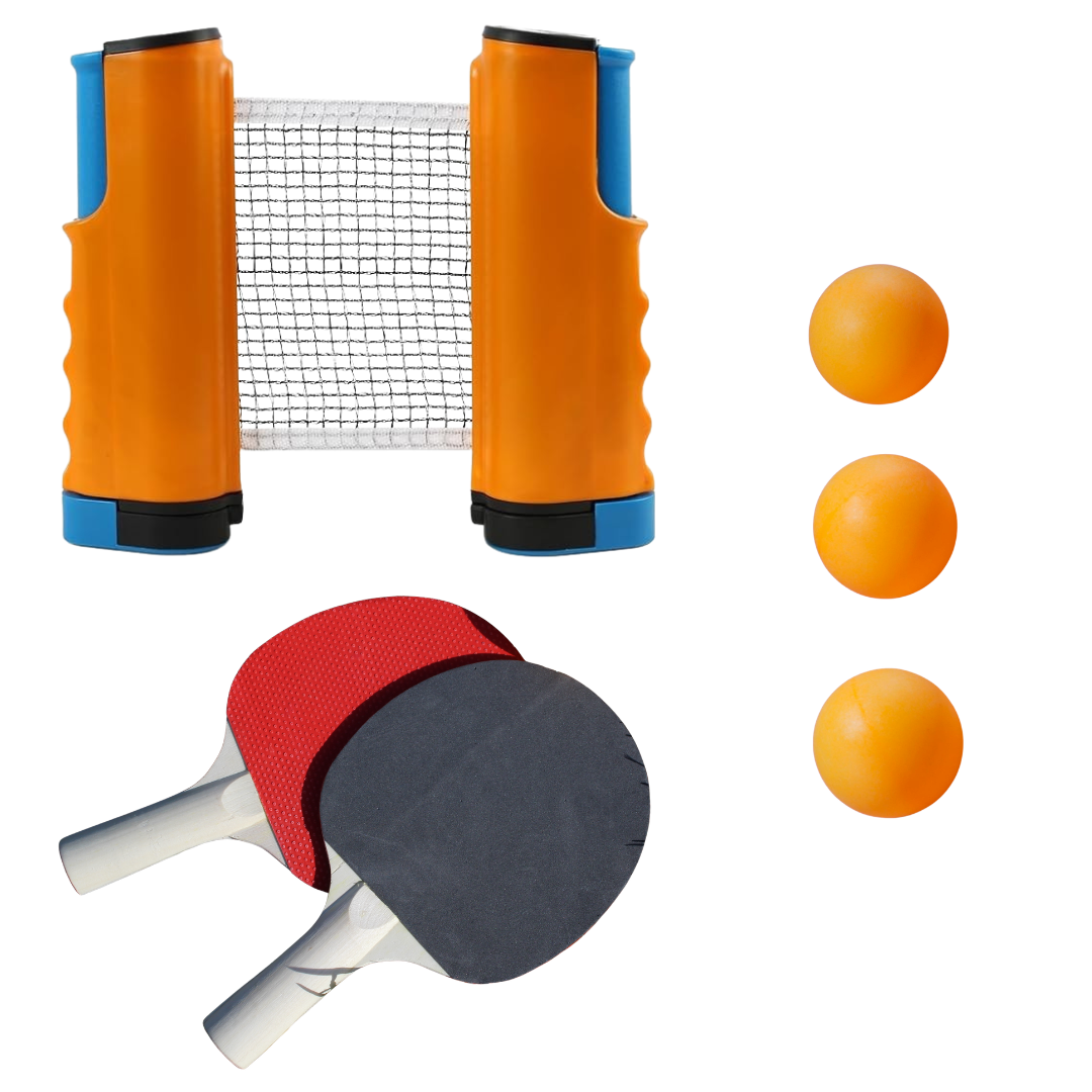 Retractable Ping Pong Table Tennis Set