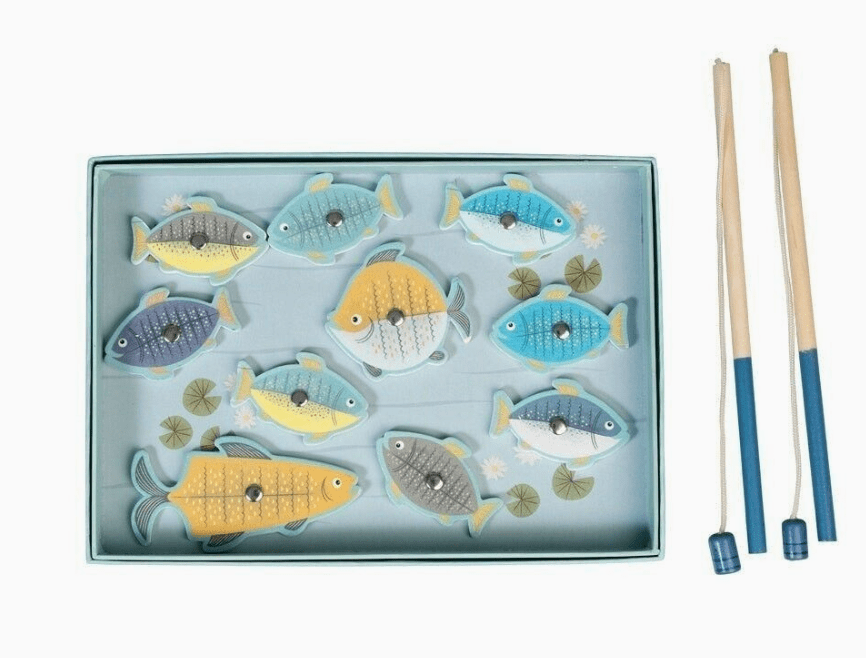 Magnetic Fishing Game Let's Go Fishing - Blue Rain Activity Store