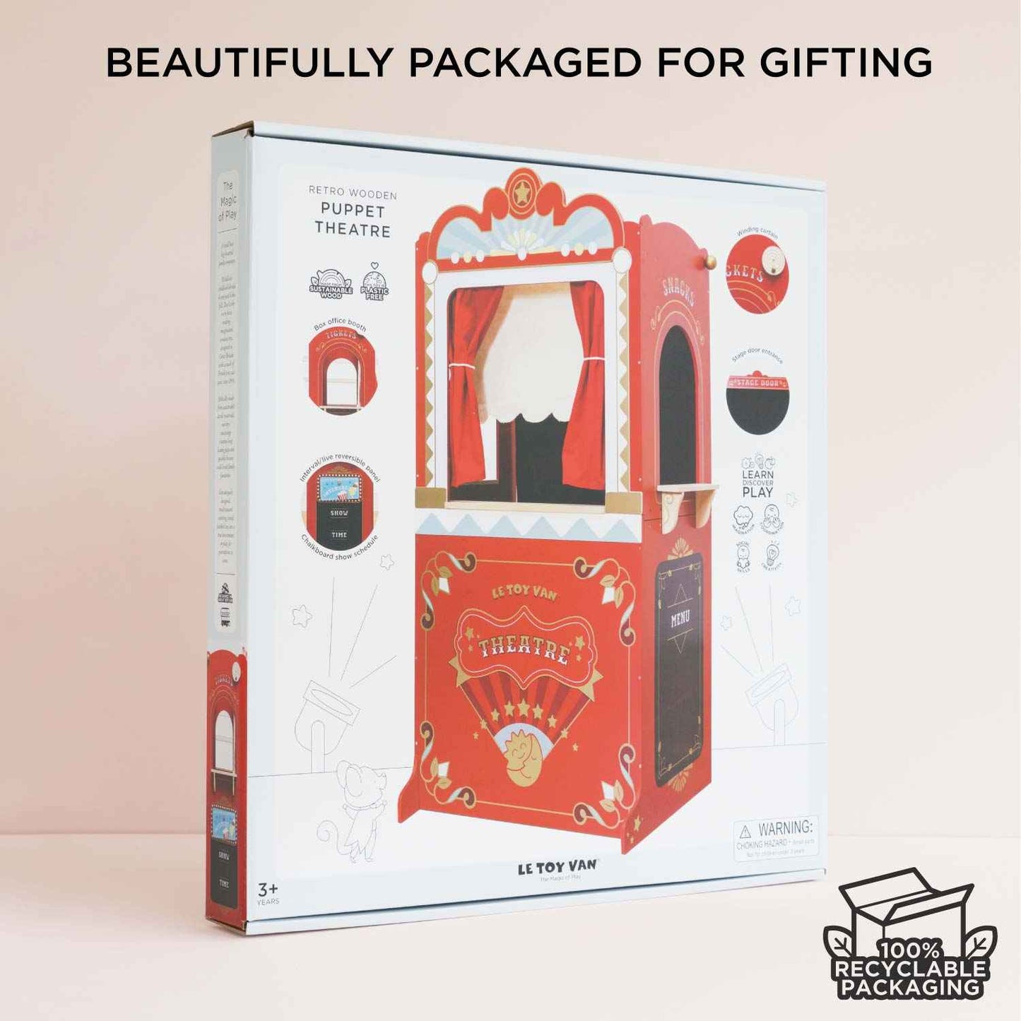 Retro Toy Puppet Theatre