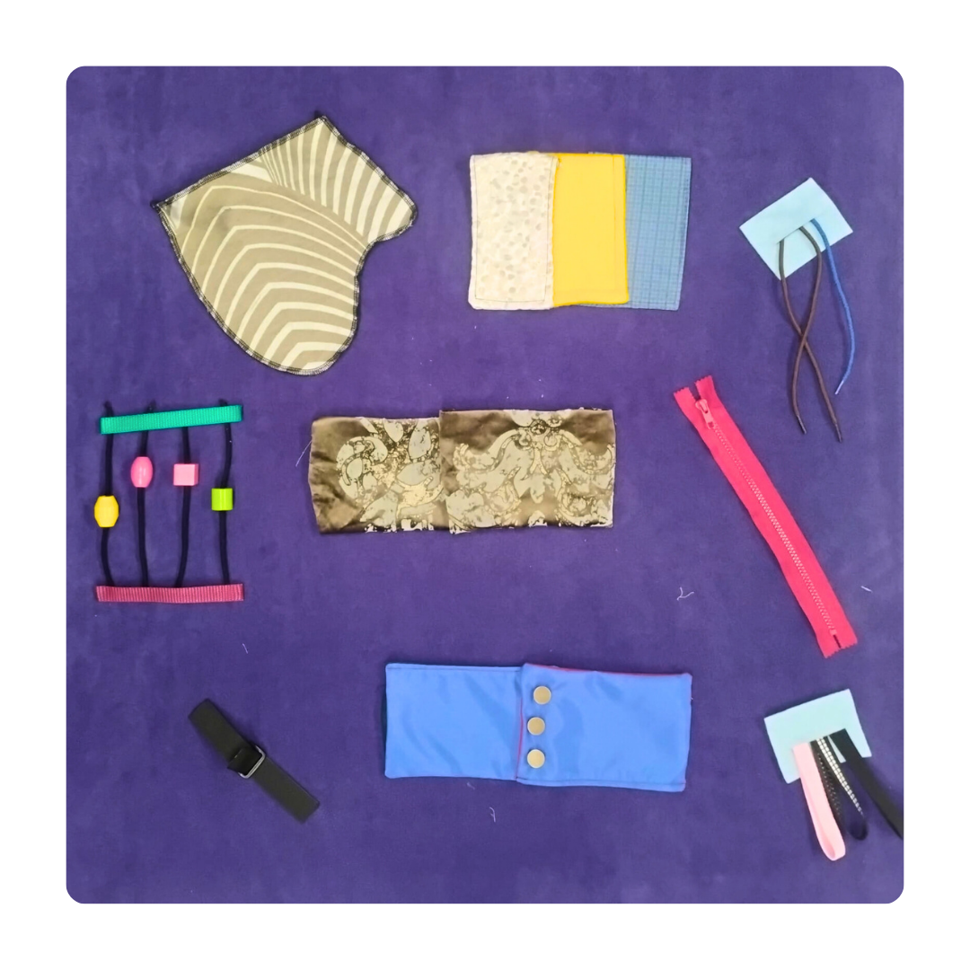 Weighted Fidget Blanket - Calming Purple