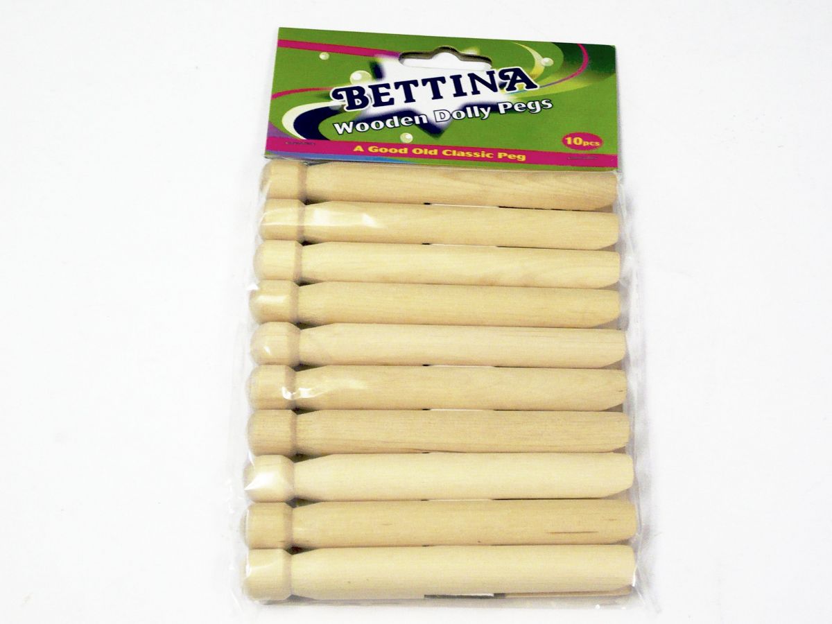 Wooden Dolly Pegs
