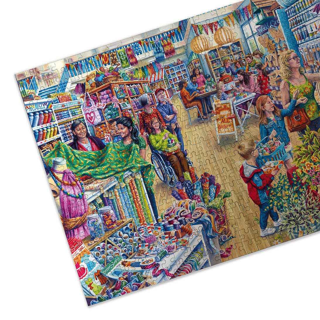 Crafter's Paradise 250 Piece Extra Large Jigsaw Puzzle