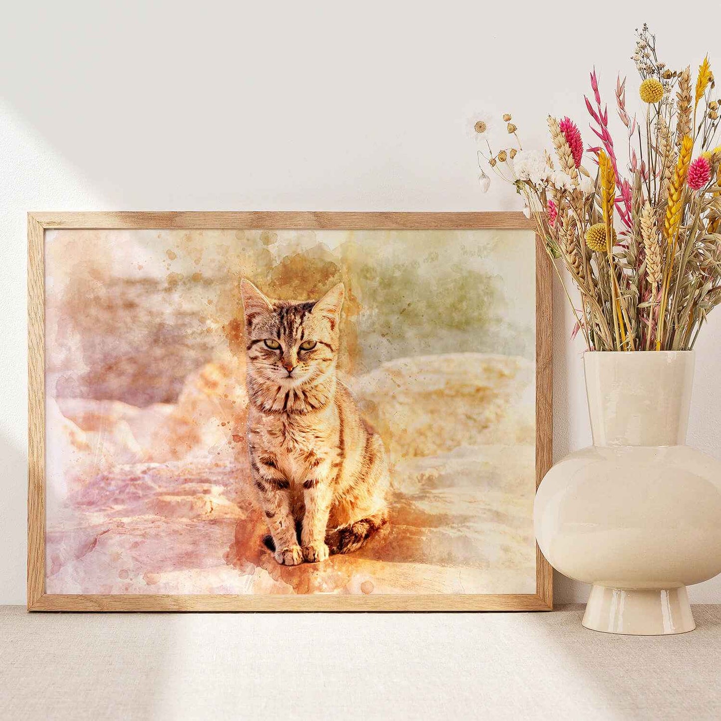 Watercolour Pet Portrait