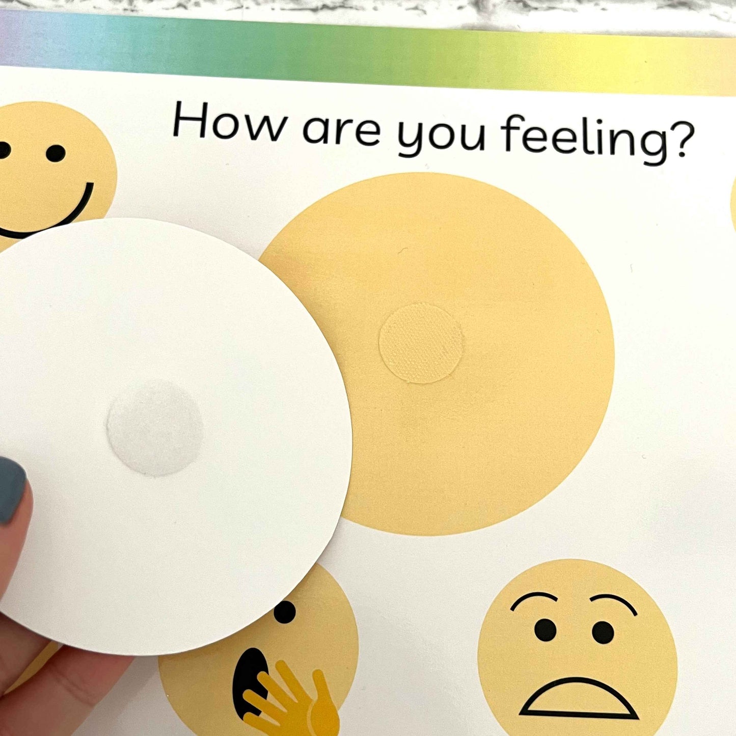 Emotion Mat - velcro