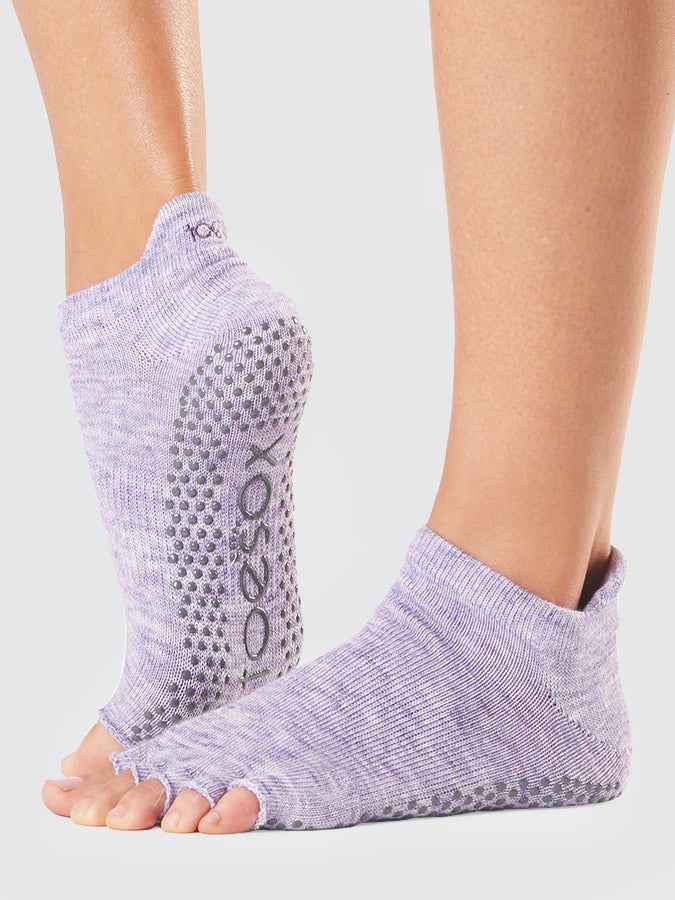 ToeSox Low Rise Half Toe Women's Yoga Grip Socks