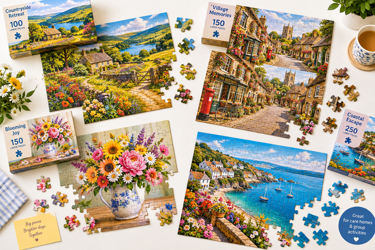 100 - 250 Big Piece Jigsaw Puzzles