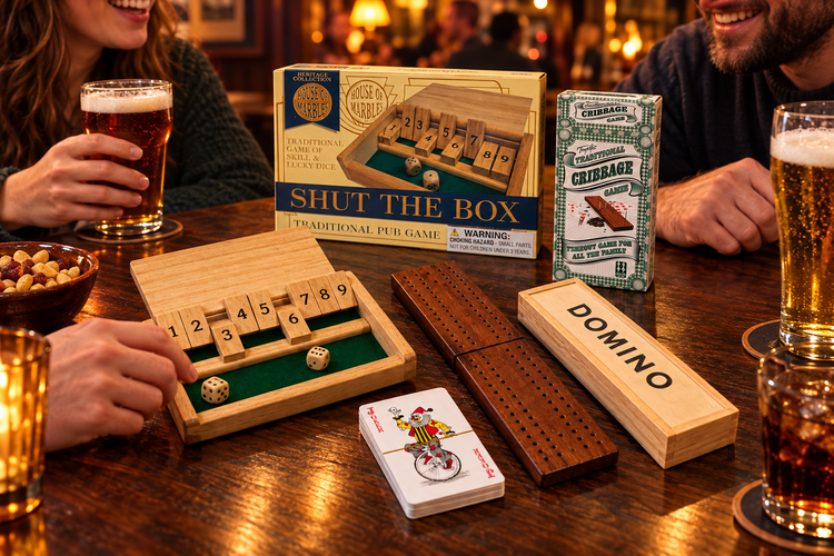 Down The Pub Games evening scene