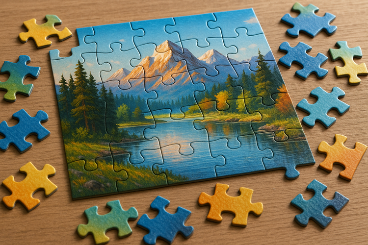 Jigsaw Puzzles for All Ages - Blue Rain Activity Store