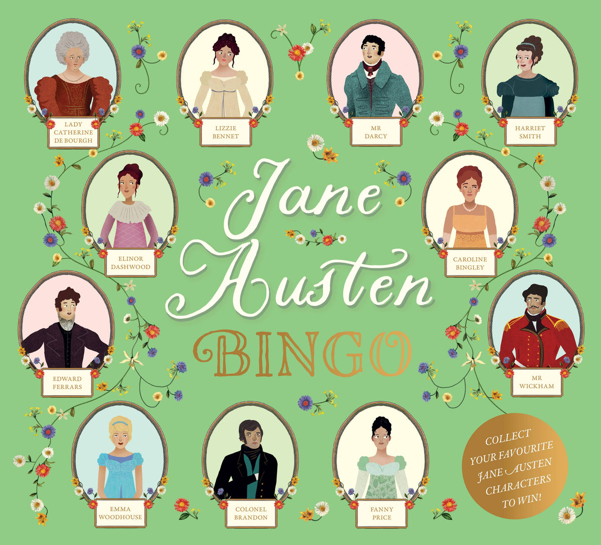 Jane Austen Bingo by Barry Falls