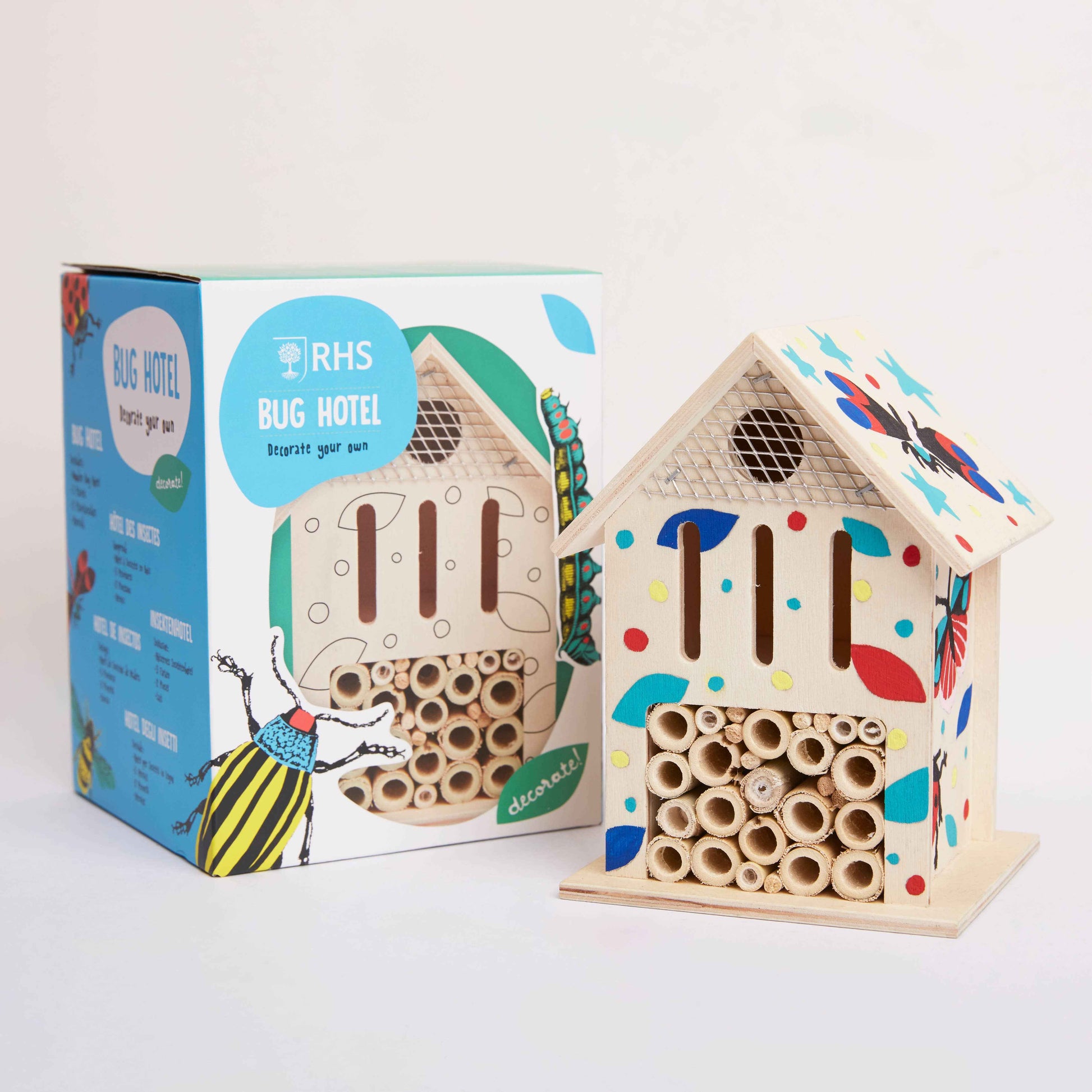 RHS Paint Your Own Bug Hotel Kit