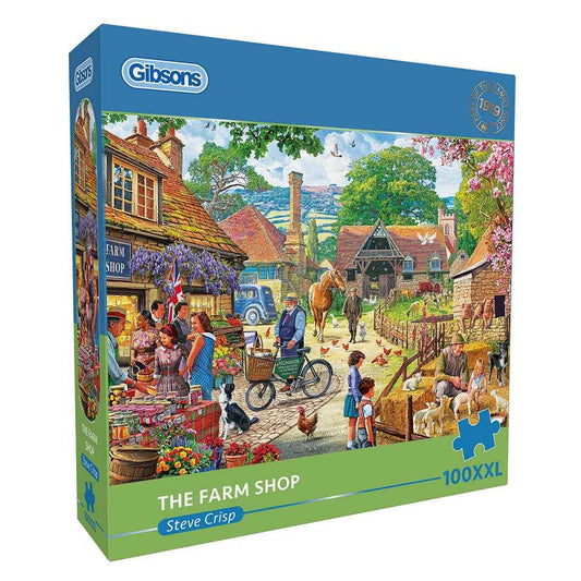 The Farm Shop 100 Extra Large Piece Jigsaw Puzzle