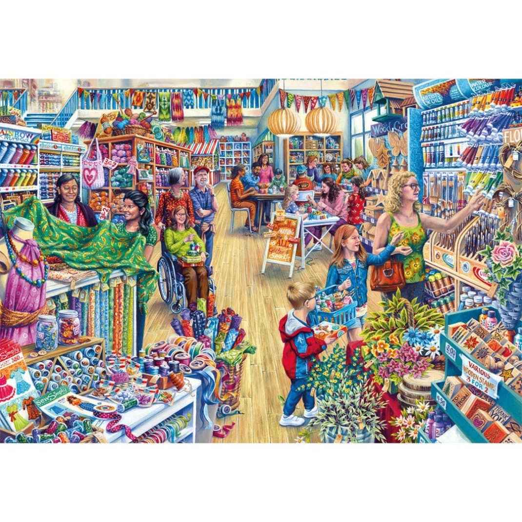 Crafter's Paradise 250 Piece  Extra Large Jigsaw Puzzle