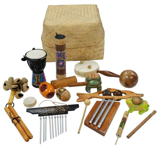 A-Star 15 Player Multicultural Percussion Sounds Basket