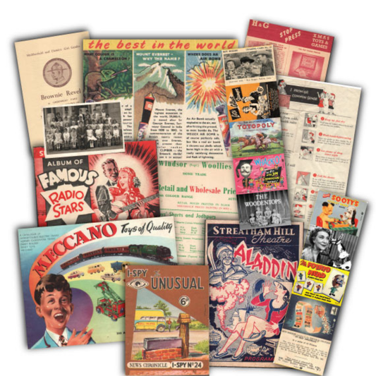 1950s Childhood Memorabilia Pack