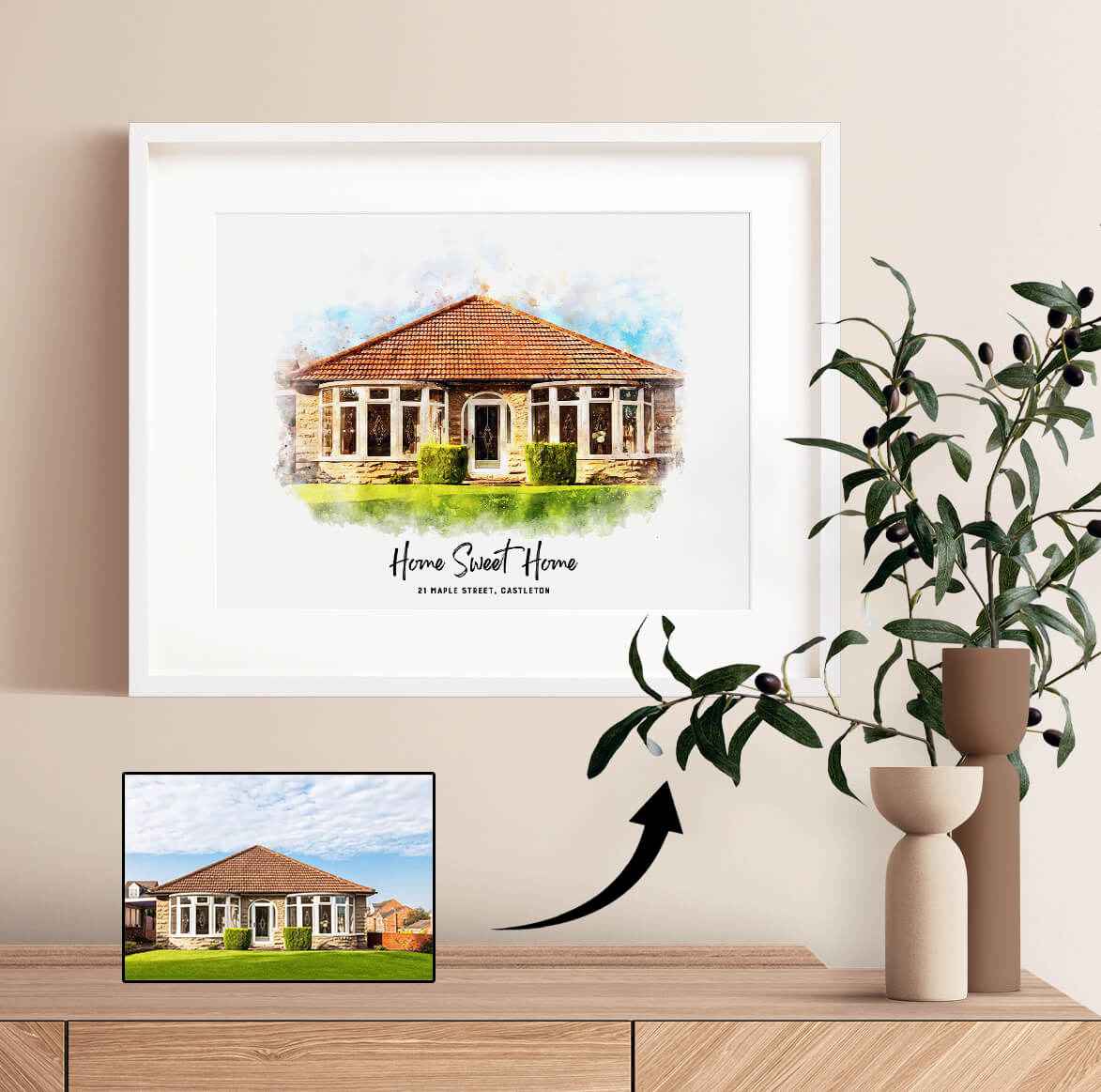 Custom House Portrait