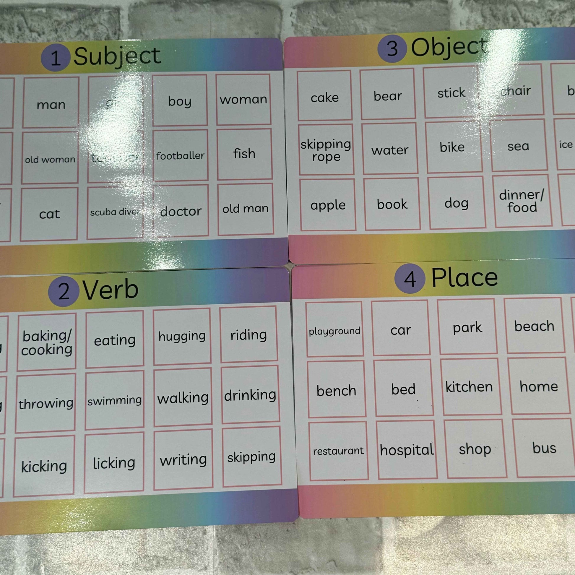 Sentence Building Pack