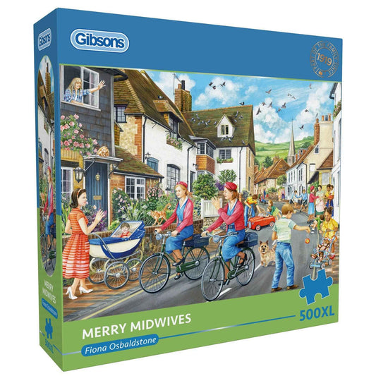 Merry Midwives 500 Piece Extra Large Jigsaw Puzzle