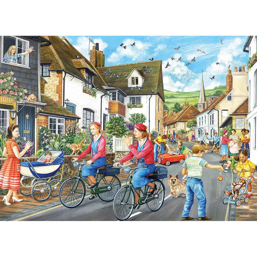 Merry Midwives 500 Piece Extra Large Jigsaw Puzzle