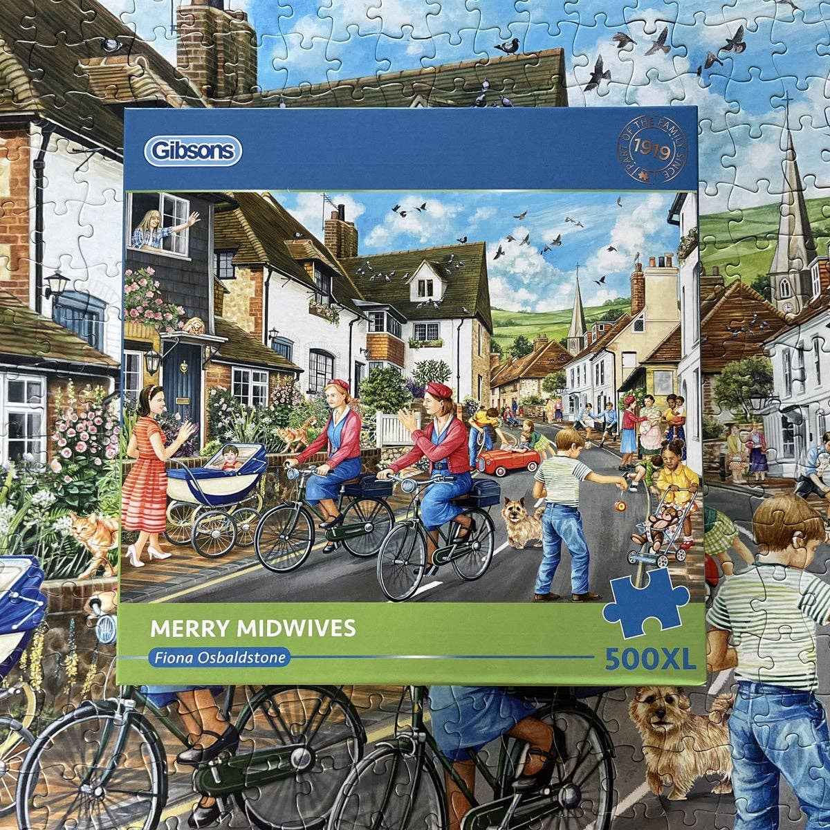 Merry Midwives 500 Piece Extra Large Jigsaw Puzzle