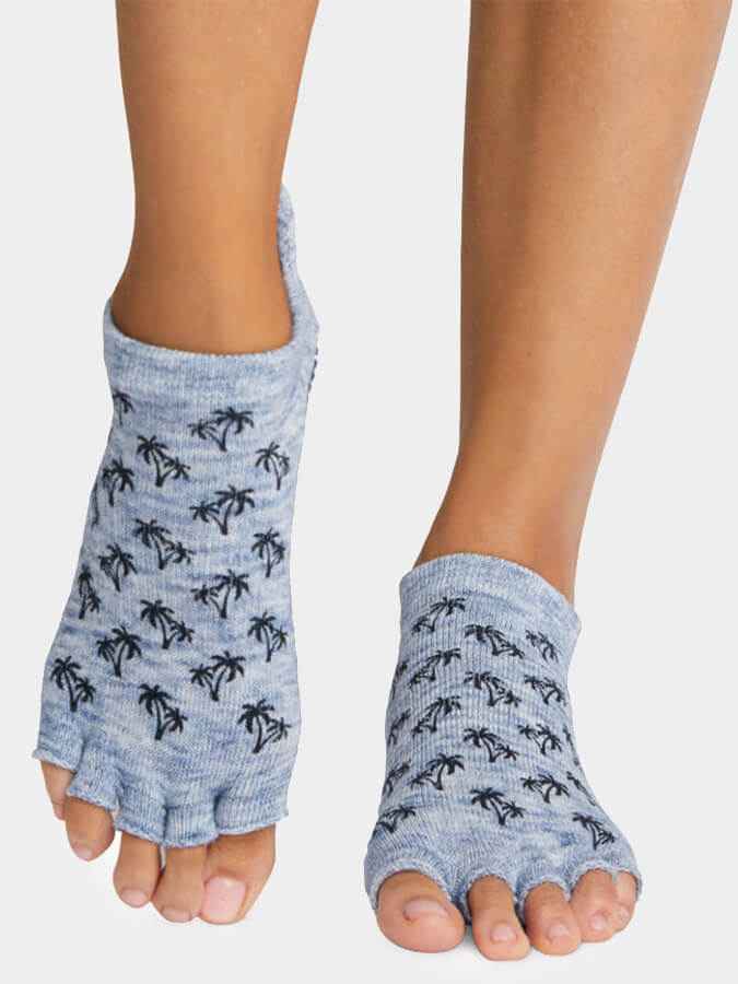 ToeSox Low Rise Half Toe Women's Yoga Grip Socks