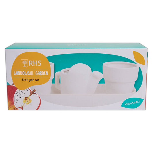 RHS Paint Your Own Windowsill Garden Kit