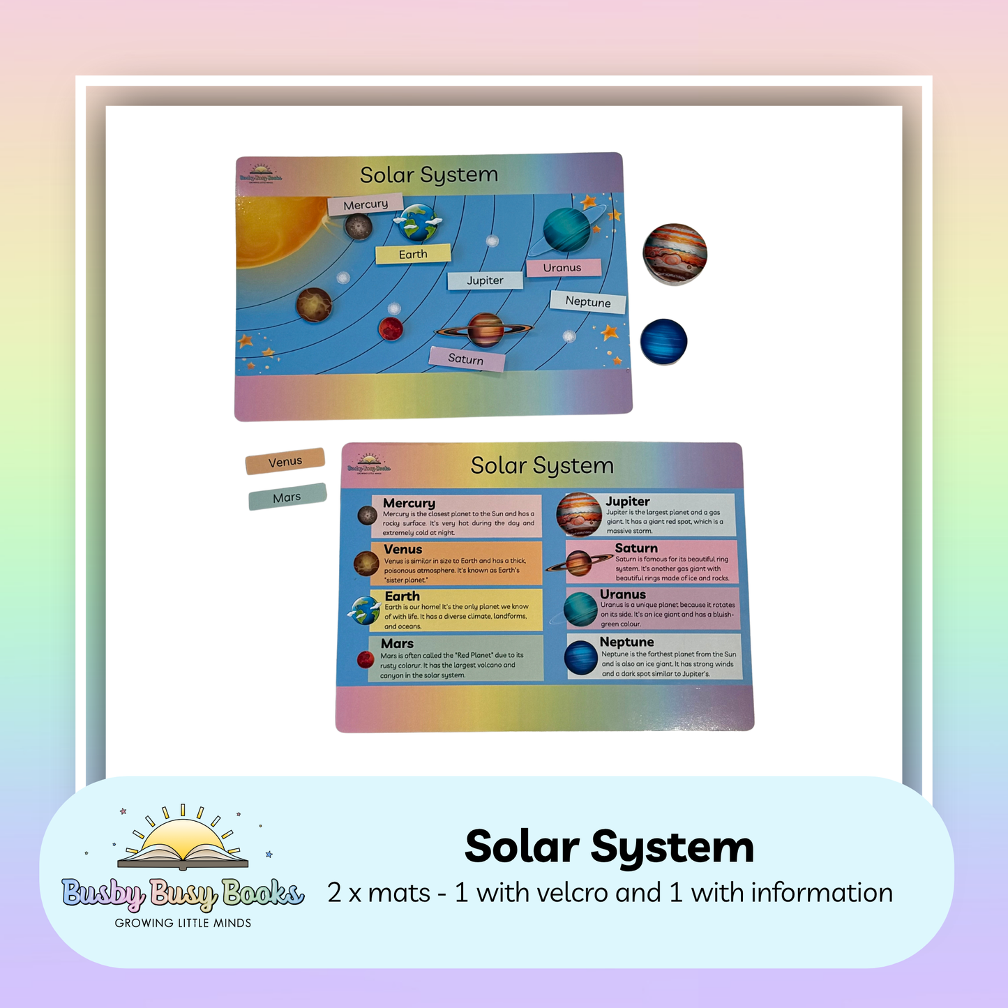 Solar System Interactive Mat