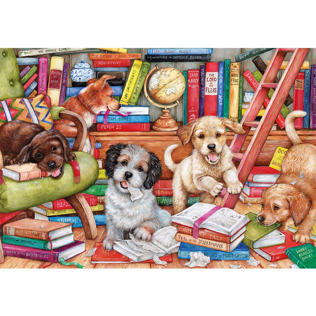 Shaggy Dog Story 100 Extra Large Piece Jigsaw Puzzle