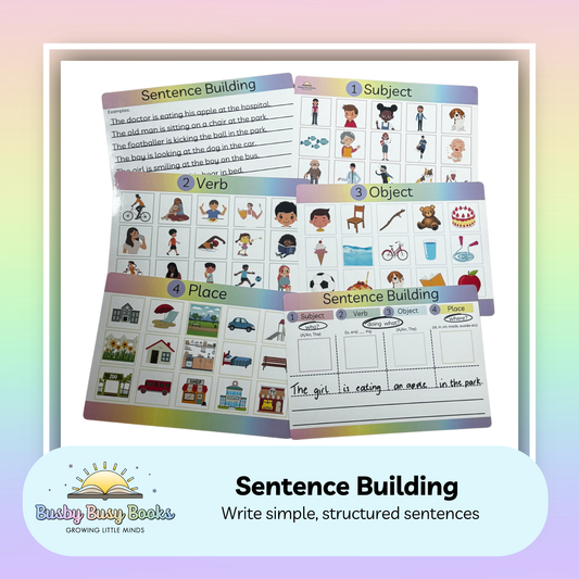 Sentence Building Activity Pack