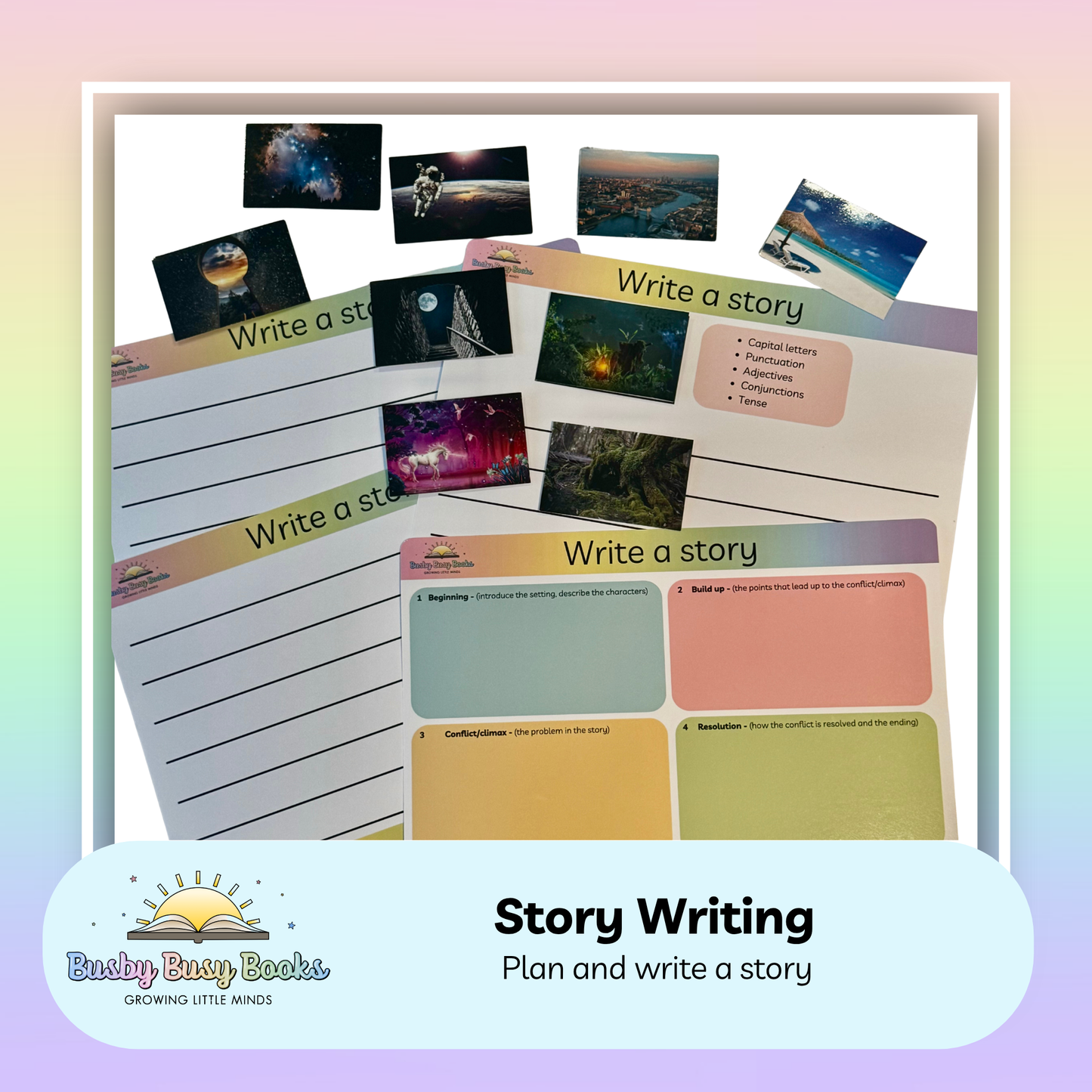 Story Writing Pack - KS1 & KS2 English (Ages 6-11)