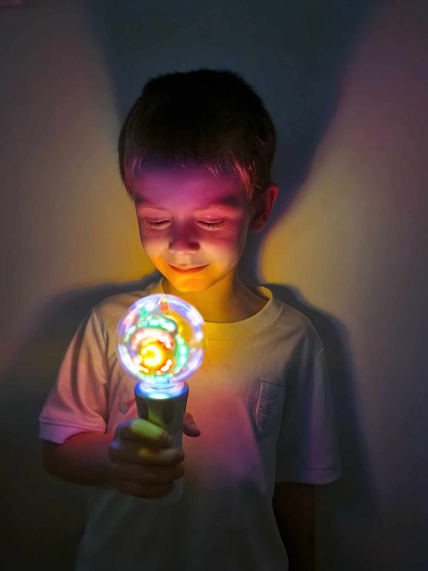 Musical Sensory Light Up Wand - Multi-Sensory Light & Music Toy