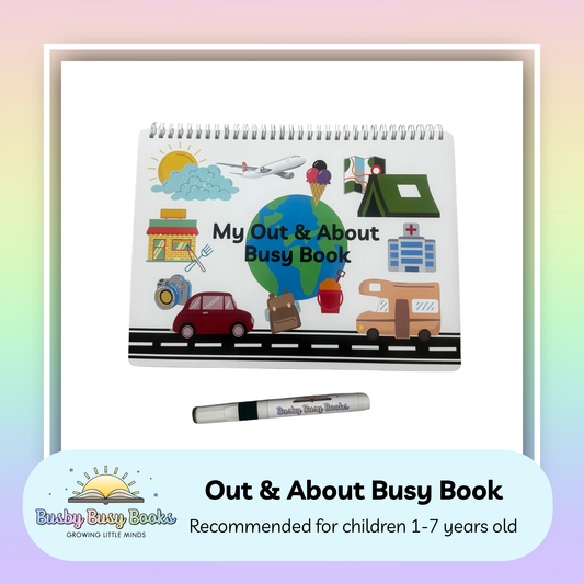 Out & About Busy Book (Age 1-8 years)